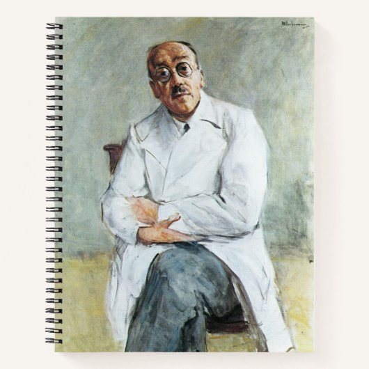 外科医（マックス・リーベルマン著） ノートブック (正面)