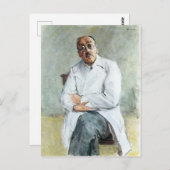 外科医(マックス・リーベルマン著) ポストカード (正面/裏面)