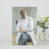 外科医（マックス・リーベルマン著） 便箋 (スタンド正面)