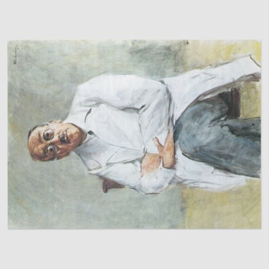 外科医（マックス・リーベルマン著） 薄葉紙 (正面)