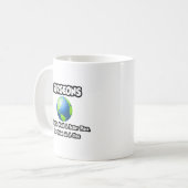 外科医…世界をより良い場所にする コーヒーマグカップ (正面左)