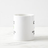 外科医…世界をより良い場所にする コーヒーマグカップ (中央)