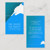 外科医 名刺 (正面/裏面)