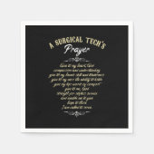 外科手術技術外科医の医療贈与の外科手術 スタンダードカクテルナプキン (正面)