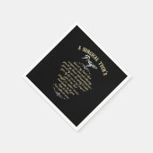 外科手術技術外科医の医療贈与の外科手術 スタンダードカクテルナプキン (角)