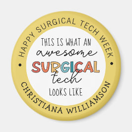 外科技カスタム術師の週のギフトおもしろい品 マグネット