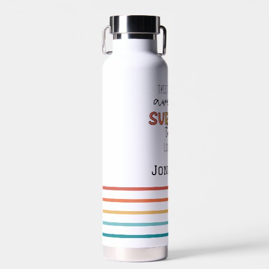 外科技パーソナライズされた素晴らし術おもしろい士 ウォーターボトル (正面)