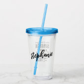 外科技パーソナライズされた術 |手術技術者 アクリルタンブラー (裏面)