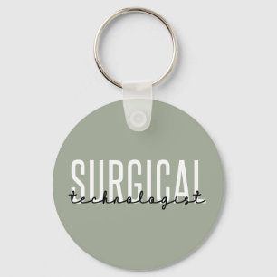 外科技術専門医Med Surg Tech Surgery Tech キーホルダー