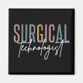 外科技術専門医Med Surg Tech Surgery Tech マグネット (正面)