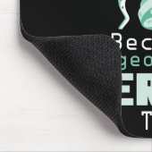 外科技術者のおもしろいな技術の外科ギフトをごしごし洗って下さい マウスパッド (コーナー)