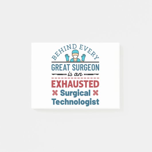 外科技術者外科技術おもしろいことわざ ポストイット (正面)