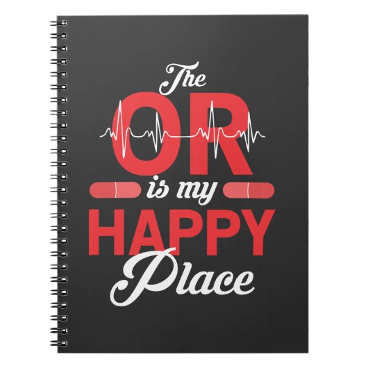 外科技術者贈与医療外科医の技術 ノートブック (正面)