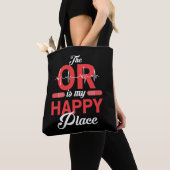 外科技術者贈与医療技術 トートバッグ (クローズアップ)