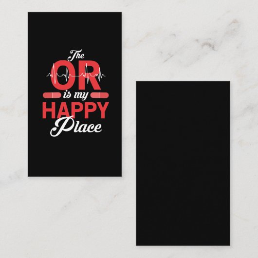 外科技術者贈与医療技術 名刺 (正面/裏面)