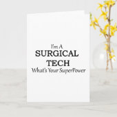 外科技術 カード (黄色い花)