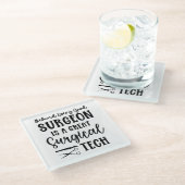 外科技術 |手術技術者の評価 ガラスコースター (アングル)