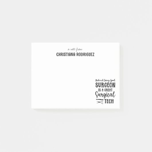 外科技術 |手術技術者の評価 ポストイット (正面)