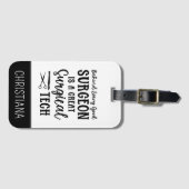 外科技術 |手術技術者の評価 ラゲッジタグ (正面横)