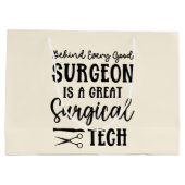 外科技術 |手術技術者の評価 ラージペーパーバッグ (裏面)