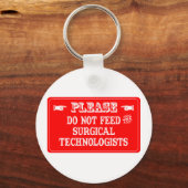 外科技食べ物を与え術士を避ける キーホルダー (正面)