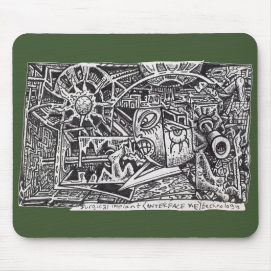 外科用インプラント()技術 マウスパッド (正面)