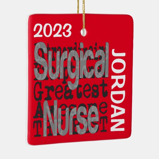 外科用ナース体外カスタム セラミックオーナメント (右)
