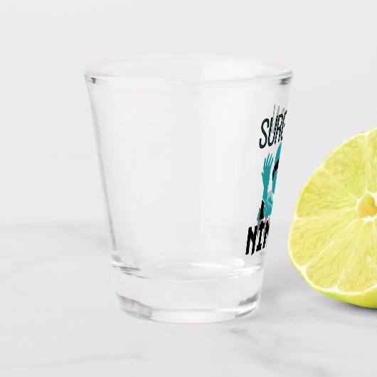 外科用忍者スクラブ技術学者 ショットグラス (左)