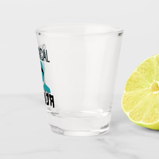 外科用忍者スクラブ技術学者 ショットグラス (右)