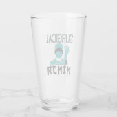 外科用忍者スクラブ技術学者 タンブラーグラス (裏面)