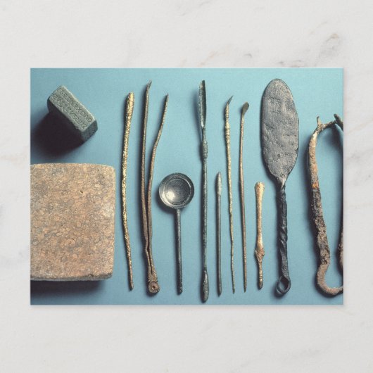 外科用楽器 ポストカード (正面)