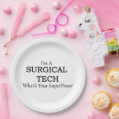 外科TECH ペーパープレート (パーティー)