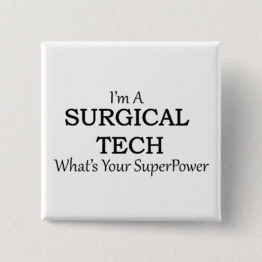 外科TECH 缶バッジ (正面)