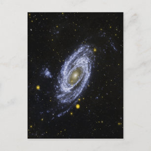 外空間からのイメージ付きポストカード ポストカード