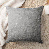 外空間のムーンサーフェス クッション (ブランケット)