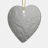 外空間のムーンサーフェス セラミックオーナメント (左)