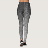 外空間のムーンサーフェス レギンス (裏面)