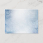 外空間ベビーシャワーおむつラッフル エンクロージャーカード (裏面)