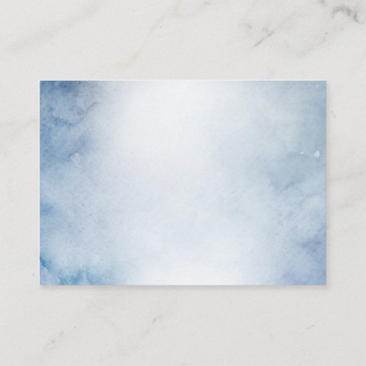 外空間ベビーシャワーおむつラッフル エンクロージャーカード (裏面)