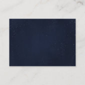 外空間ベビーシャワーオムツラッフルチケット エンクロージャーカード (裏面)