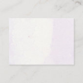 外空間ベビーシャワーオムツラッフルチケット エンクロージャーカード (裏面)