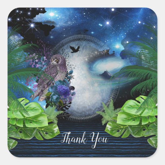 外空間ポータル固定式 スクエアシール (正面)