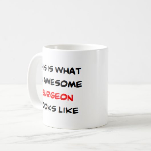 外素晴らし科医 コーヒーマグカップ (正面左)