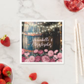 外素朴お洒落式ウィスキー結婚樽 スタンダードカクテルナプキン (インサイチュ)