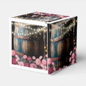 外素朴お洒落式ウィスキー結婚樽 フェイバーボックス (裏面サイド)