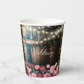 外素朴お洒落式ウィスキー結婚樽 紙コップ (裏面)