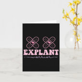 外胸部インプラント疾患がん認識度Wa カード (黄色い花)