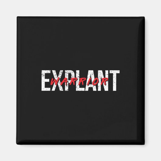 外胸部移植疾患認識度がん マグネット (正面)