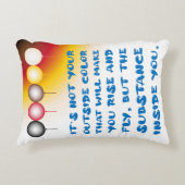 外色の内部物質 アクセントクッション (正面)