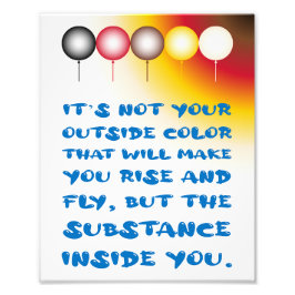 外色の内部物質 フォトプリント